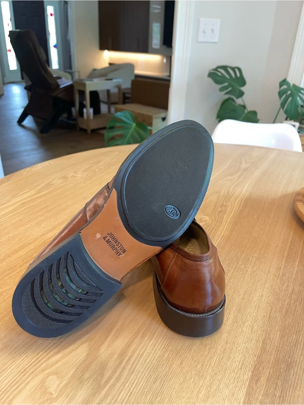 Johnston & Murphy Signature Series Italian Leather Tassel Loafers 11M NEW